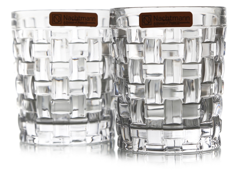 Bossa Nova - Set 12 pahare sticla cristalina whisky 330 ml 