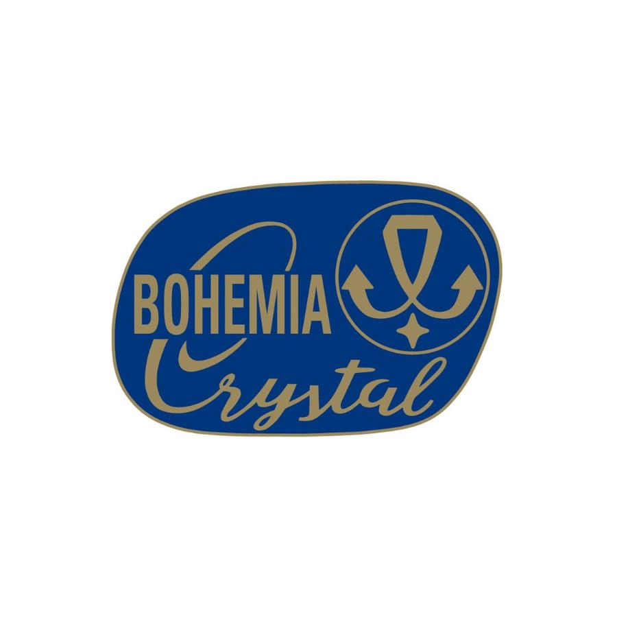 ORIGAMI – Platou cu picior din sticlă cristalină Bohemia, 36,5 cm