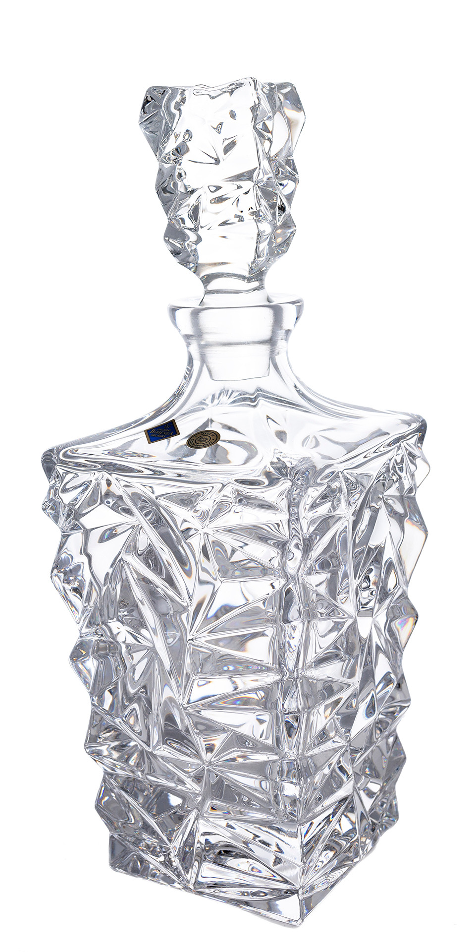 GLACIER Decantor cristal whisky 900 ml
