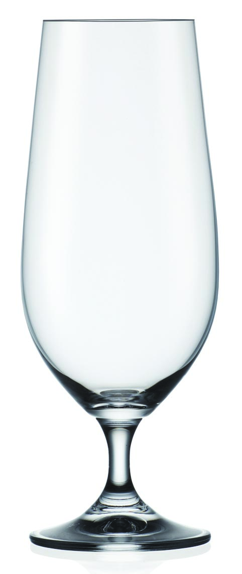 LARA - Set 6 pahare sticla cristalina bere/apa 380ml