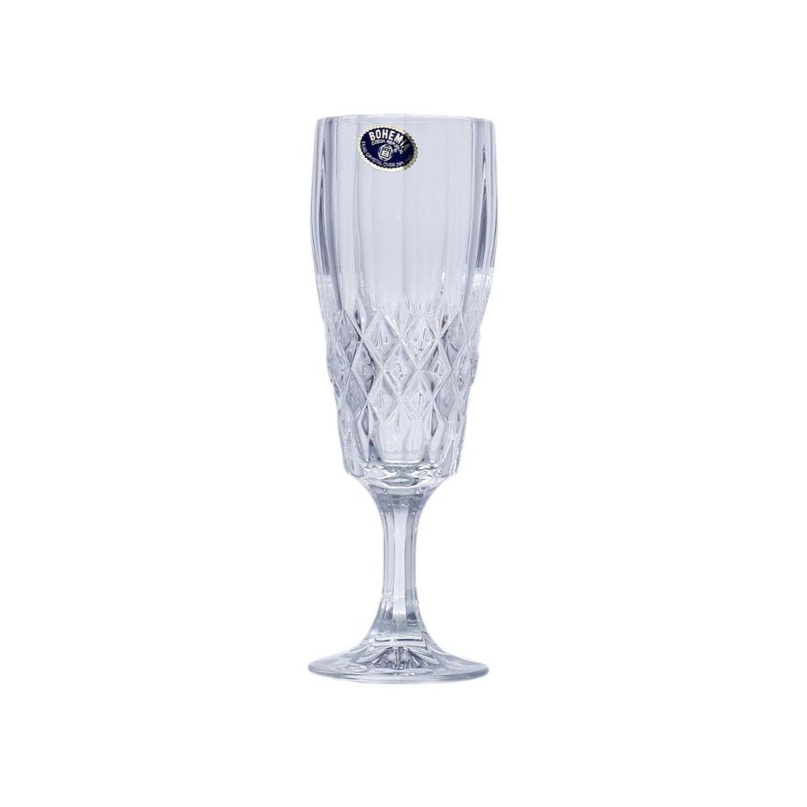 ANGELA Set 6 pahare cristal Bohemia sampanie 160 ml
