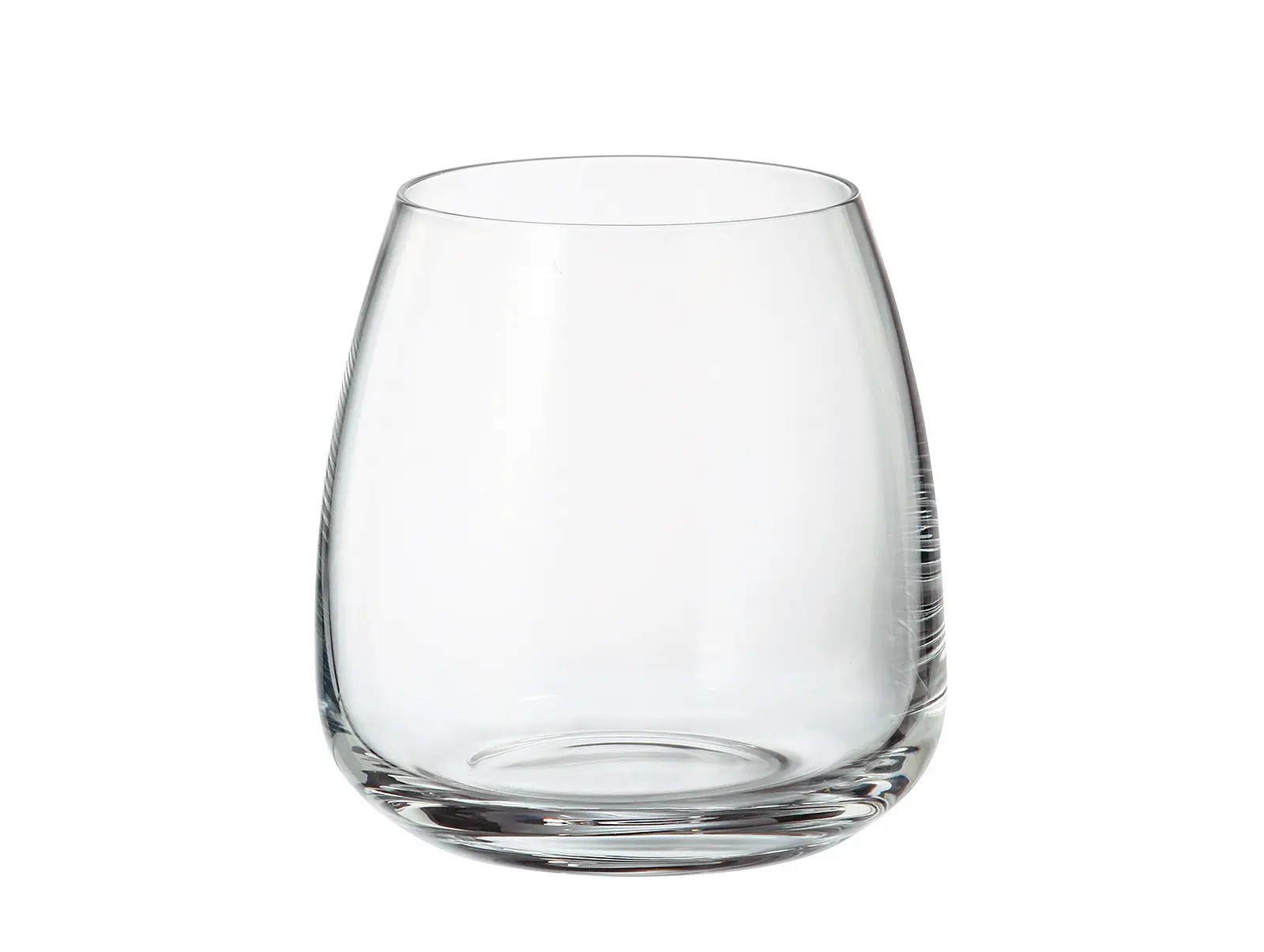 ANSER - Set 6 pahare sticla cristalina whisky 400 ml