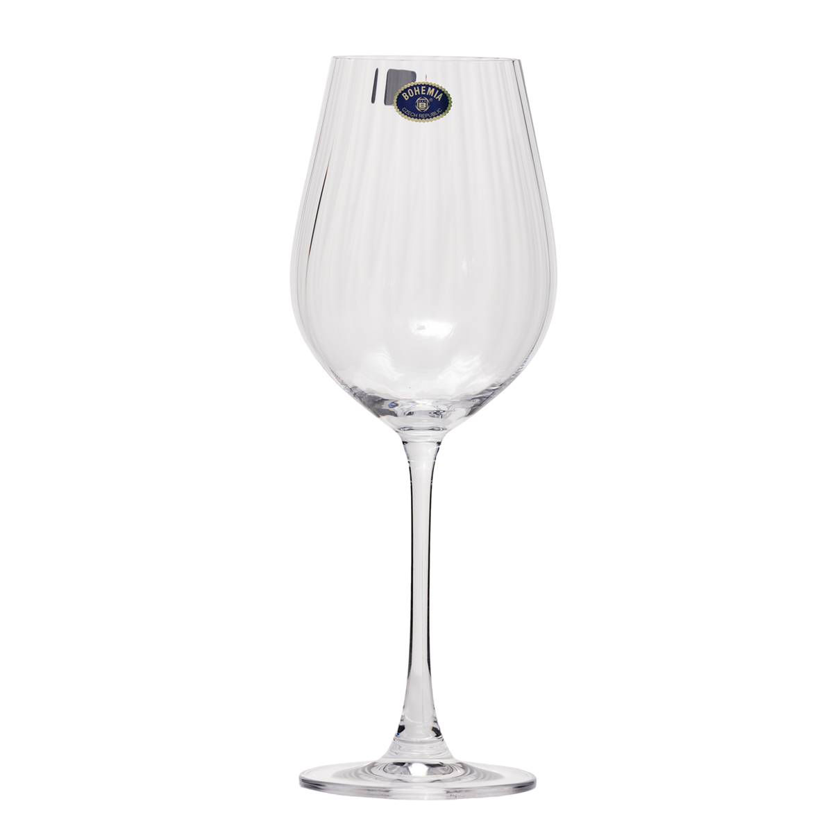 COLUMBA OPTIC - Set 6 pahare sticla cristalina vin rosu 500 ml