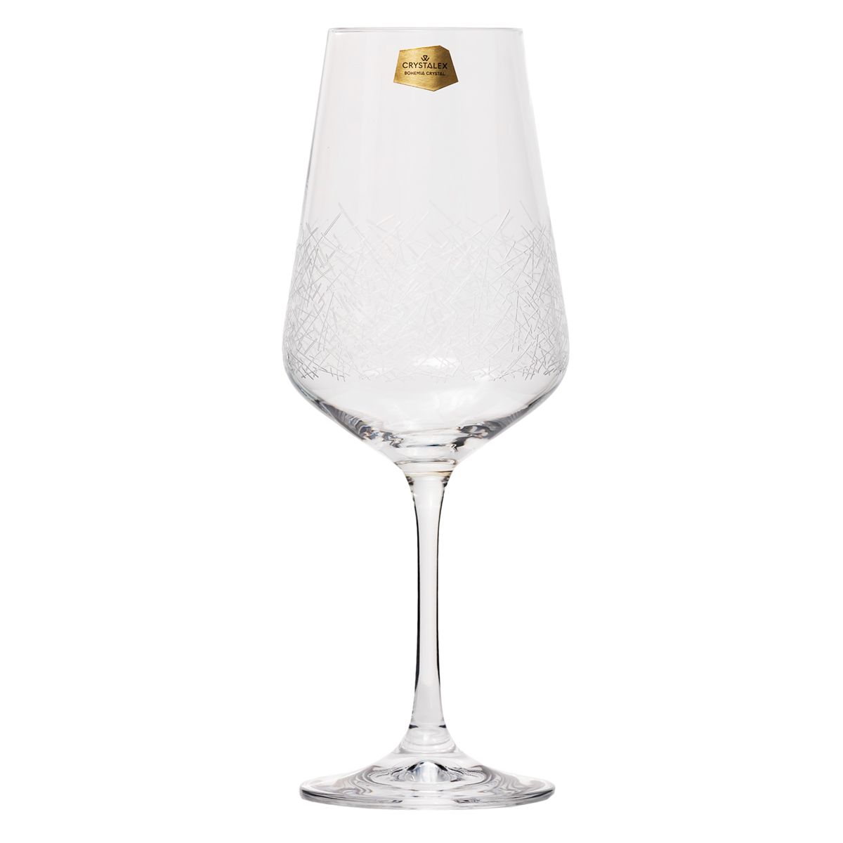 SANDRA FROZEN - Set 6 pahare sticla cristalina vin 450 ml
