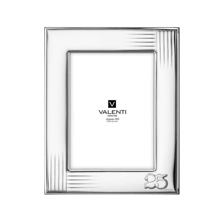Rama Foto Argint "Torino" 18x24 cm - cadou aniversare 25 Ani Casatorie