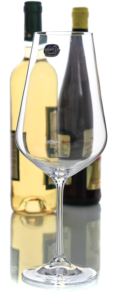 SANDRA - Set 6 pahare sticla cristalina vin 550 ml