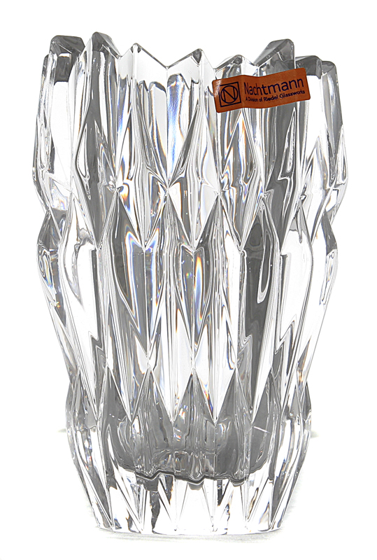 Quartz - Vaza sticla cristalina 16 cm 