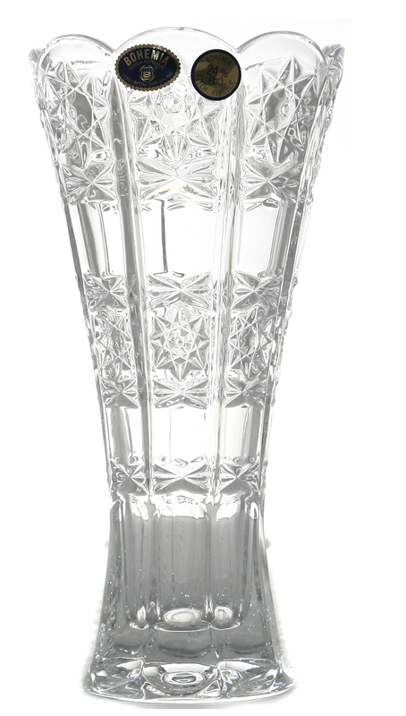 Vaza cristal evazata 20 cm