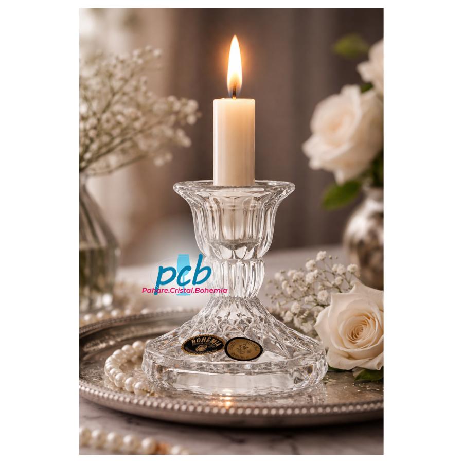 Sfesnic cristal Bohemia 9 cm 