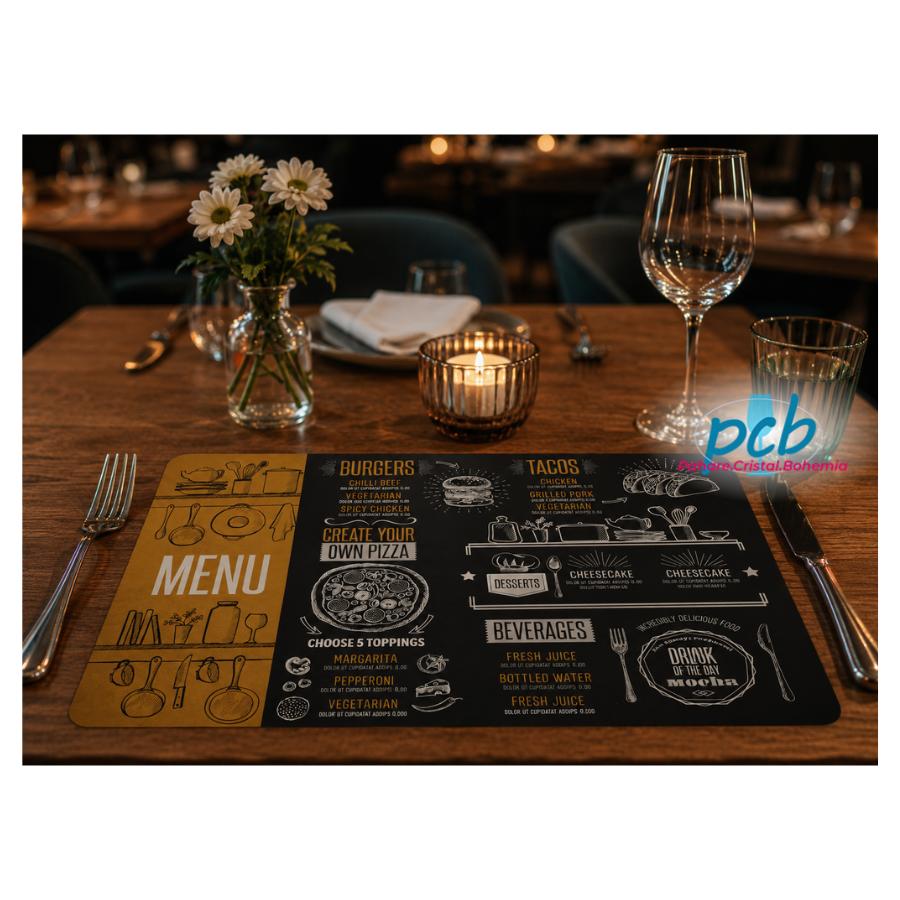 Placemat Meniu Lux 43*28 cm