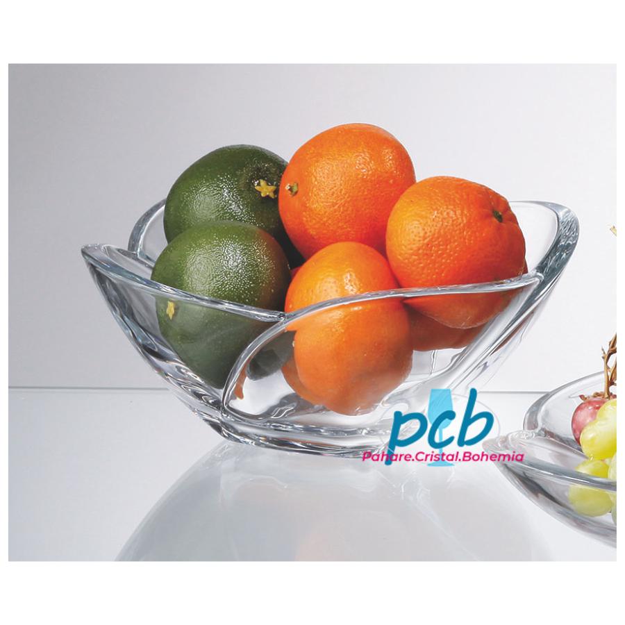GLOBUS – Bol sticlă cristalină Bohemia, 25 cm