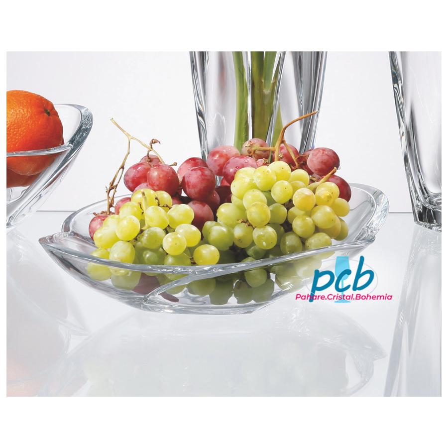 GLOBUS – Bol sticlă cristalină Bohemia, 33 cm