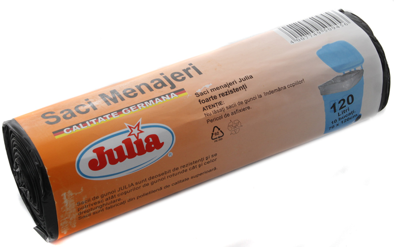Saci menajeri cu toarta 120 l 