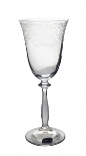 GINA - Set 6 pahare sticla cristalina vin 350 ml