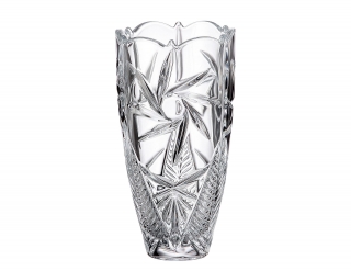 PINWHEEL - Vaza dreapta sticla cristalina 25 cm