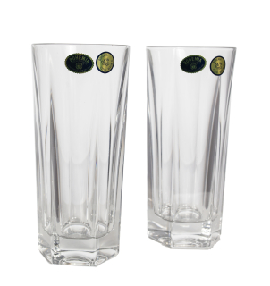 VICTORIA - Set 6 pahare cristal apa/suc 350 ml
