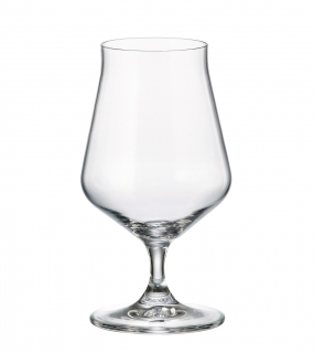 ALCA - Set 6 pahare sticla cristalina cognac 300 ml