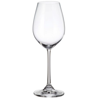 COLUMBA - Set 6 pahare cristalin vin alb 400 ml