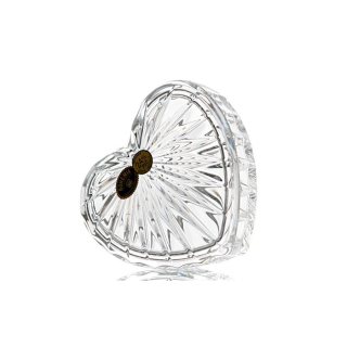  Bomboniera / Caseta bijuterii cristal "Inima" 10 cm